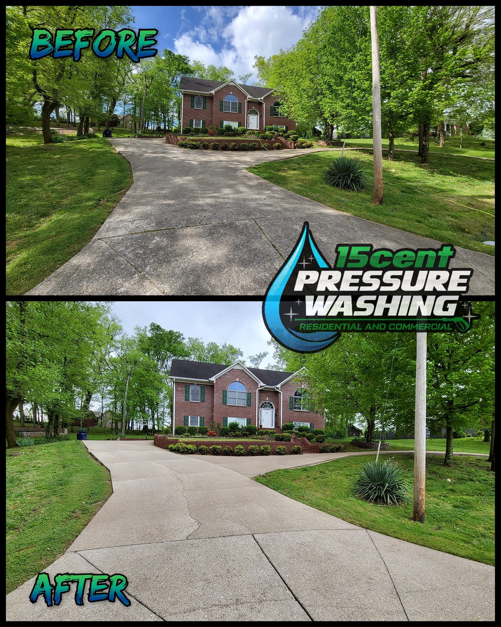 pressure washing columbia tn