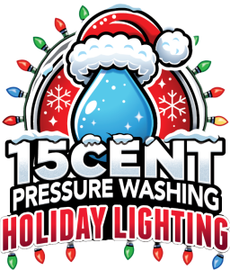 15cent Pressure Washing Holiday Lighting logo